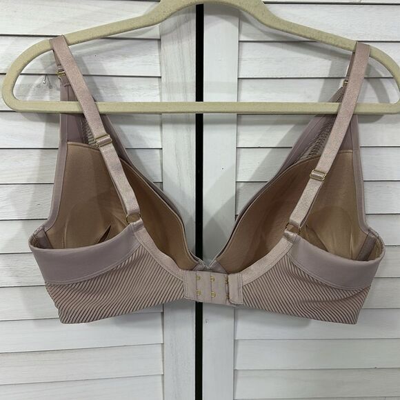 ThirdLove Plunge Push Up Bra 36E Taupe Underwire - Picture 6 of 12